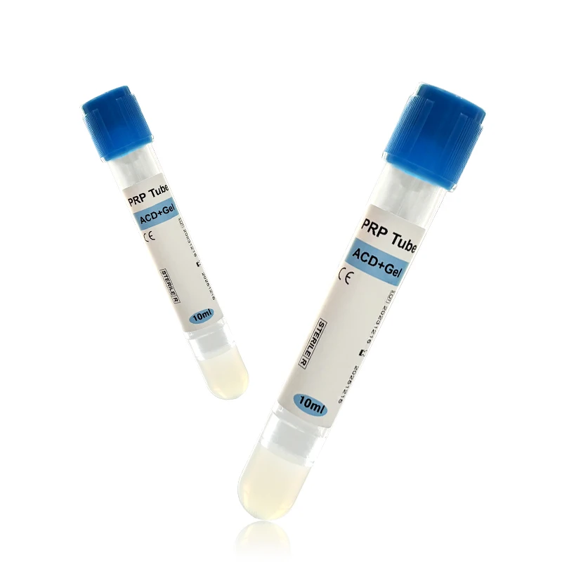 8/10/12/15ML Vacuum-packed ACD GEL PET TUBES Sterile Sampling Collection Tube Laboratory Test Tube