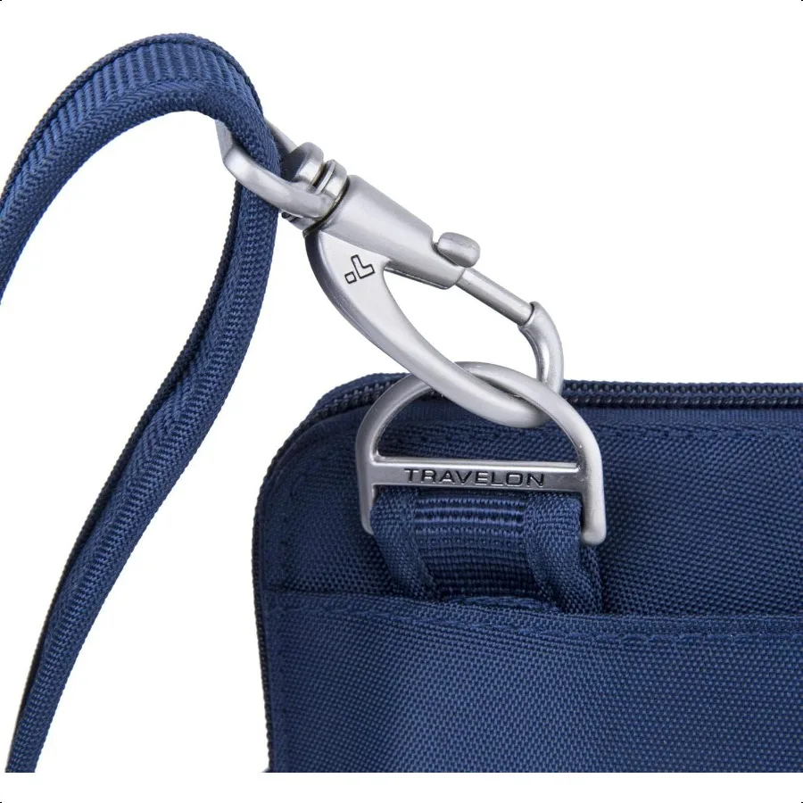 Travelon Antitheft Classic Slim Double Zip Crossbody
