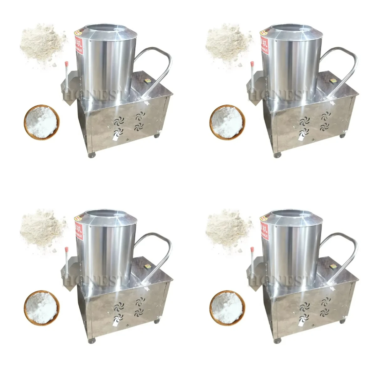 Simple Operation Industrial Flour Mixer / Flour Mixer Slicer / Flour Mixers Baking Bread