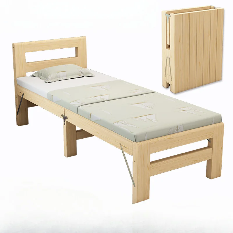 Stackable bed widened and extended simple solid wood  extra  shared seamless adult bedside board