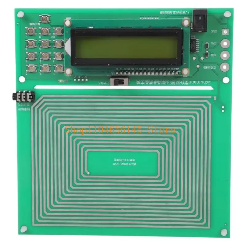 652F DC5V 7.83Hz Schumann Generator 0.01-30000Hz Resonator Sound Frequency Machine for Computers and Offices Durability