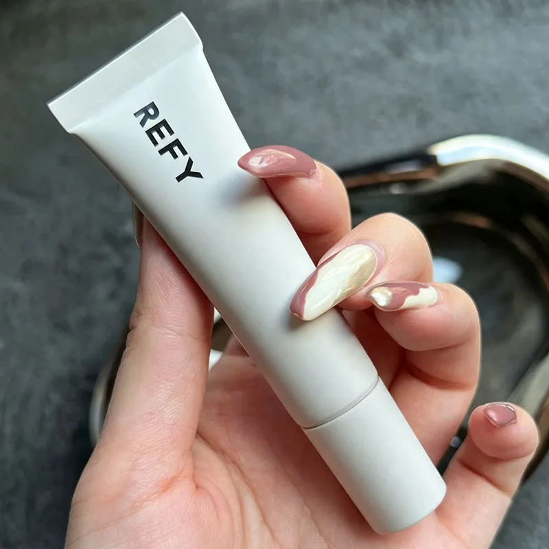New REFY 6 Colors Lip Gloss with Hyaluronic Acid Nonstick Long-lasting Smooths Lips Nourishing Hydrating Lip Care Cosmetics