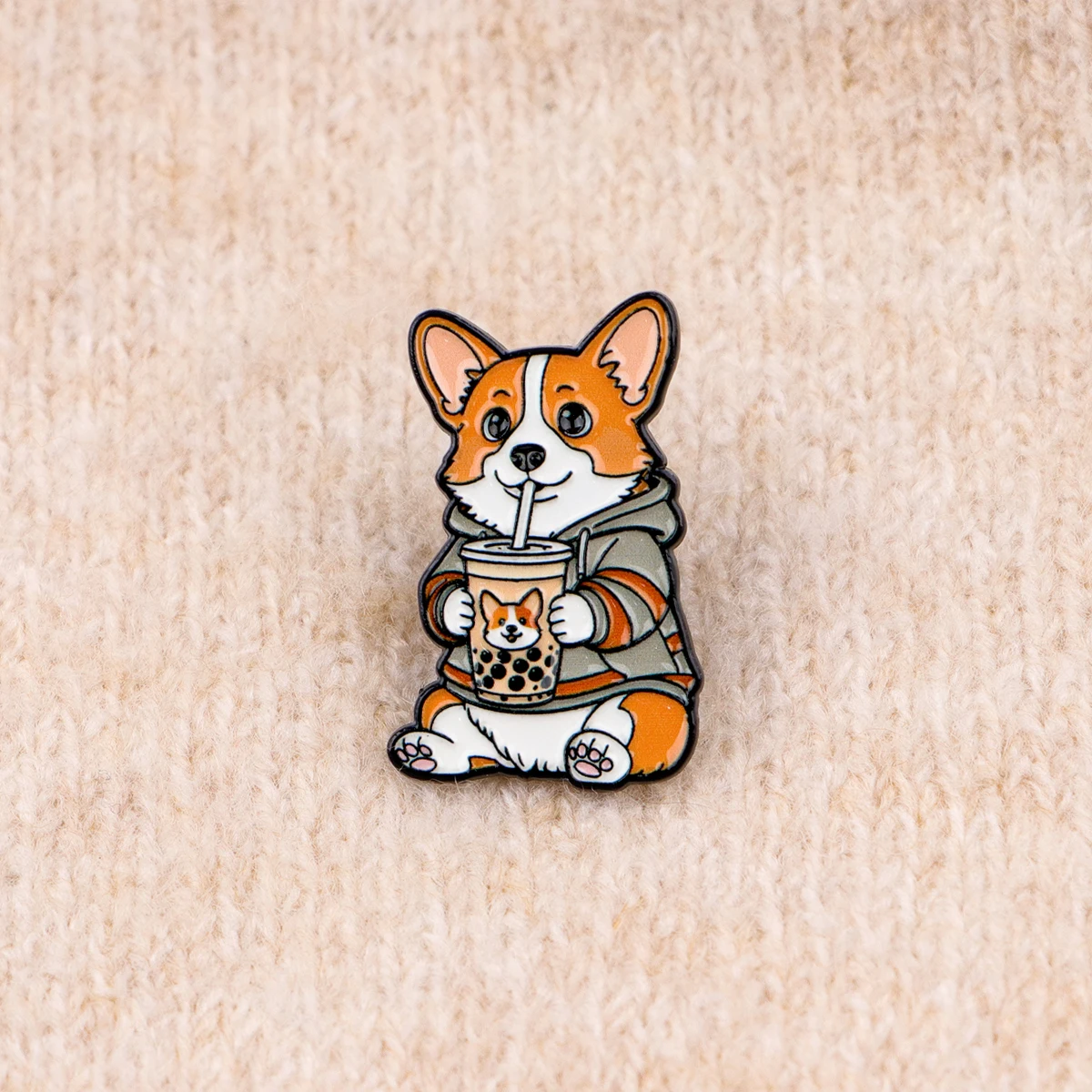 Mexican Cartoon Enamel Pin Cute Boy Badge On Backpack Lapel Pins Funny Brooches for Jackets Cosplay Accessories Gift Toys view 3