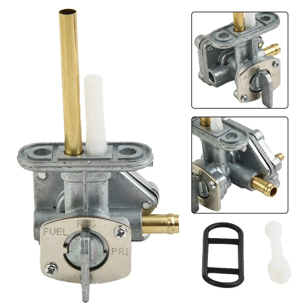 Llave de purga de combustible para tanque de gasolina, aleación de aluminio para Kawasaki EN500, goma para Kawasaki EN500 Vulcan 500, gran oferta, venta al por mayor