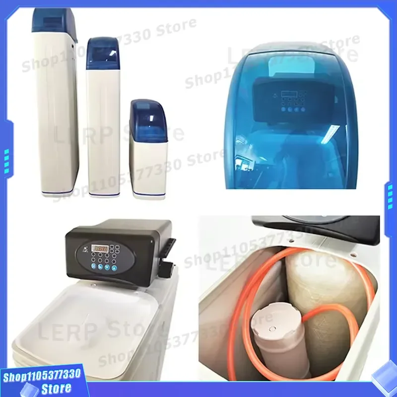 Automatic Water Softener System 1000L Capacity Whole House Filtration Unit Hard Water Treatment Device for Home Use Whole