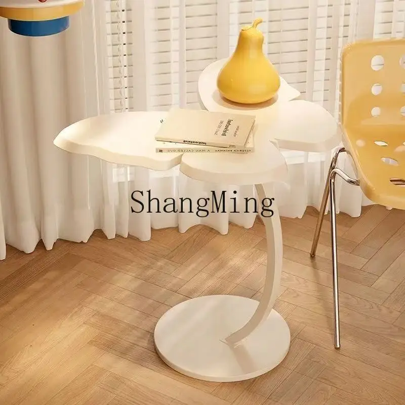 FG طاولة قهوة بسيطة من خشب الجوز الأسود على شكل فراشة عتيقة لغرفة المعيشة وأريكة غرفة النوم وطاولة بجانب السرير #5