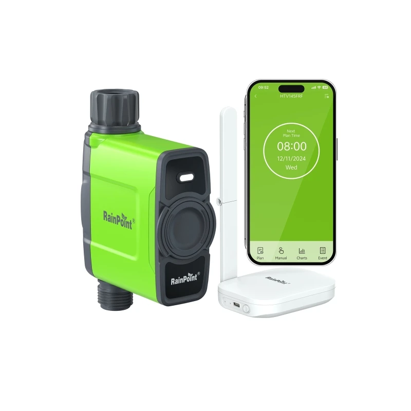 Intelligent Flower Watering Device With Real Time Weather Updates And Usage Stats high quality