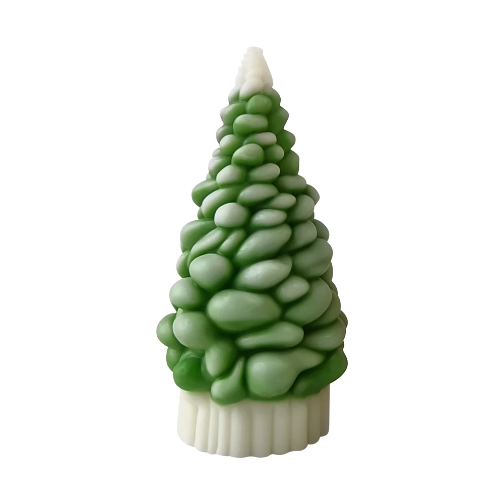 

Christmas Tree Aromatherapy Candle Silicone Mold Christmas Decor Silicone Mold Scented Making Tools 3D DIY Handmade Fragrance