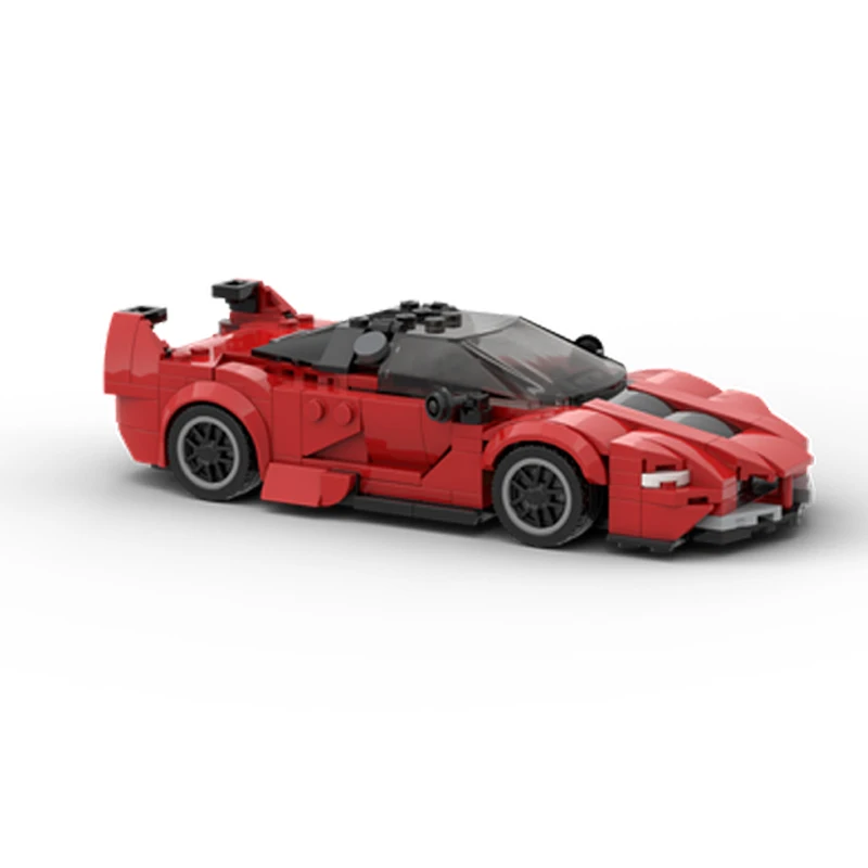 MOC Building Blocks Fxx-k V2 Supercar Display Stage Car Model DIY Creative Bricks Birthday Garage Collect Educational Toys Gifts