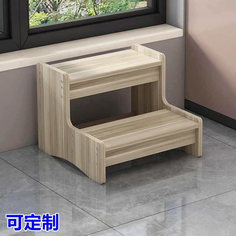 Stairs, household stairs, two-step, three-step, dual-use items, climbing stairs, footstool, floating window, climbing stairs