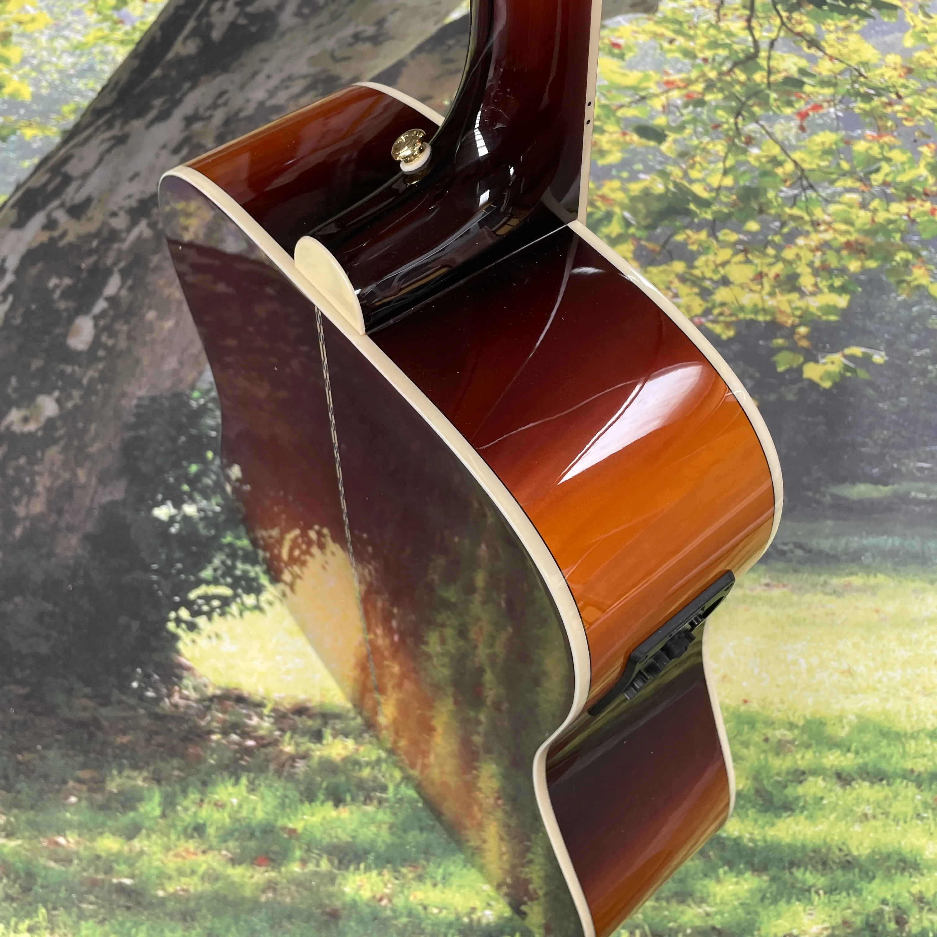 الطائر الطنان حمامة الأصلي الشعبية ستوديو الغيتار الصوتية 301 الغيتار الكهربائي #5