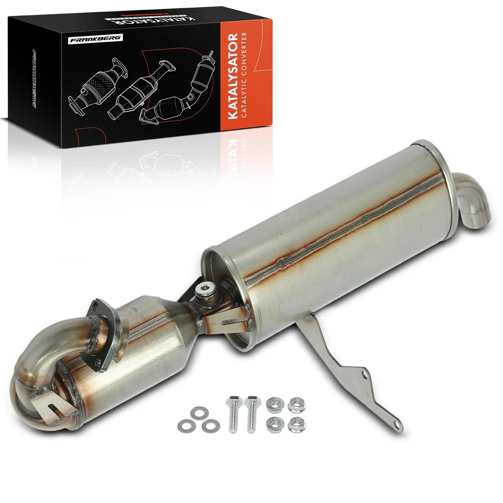 Frankberg 1x Katalysator für Smart Cabrio City-Coupe Fortwo 450 0.7L 1998-2007 0011953V001 BM91364H 2329663