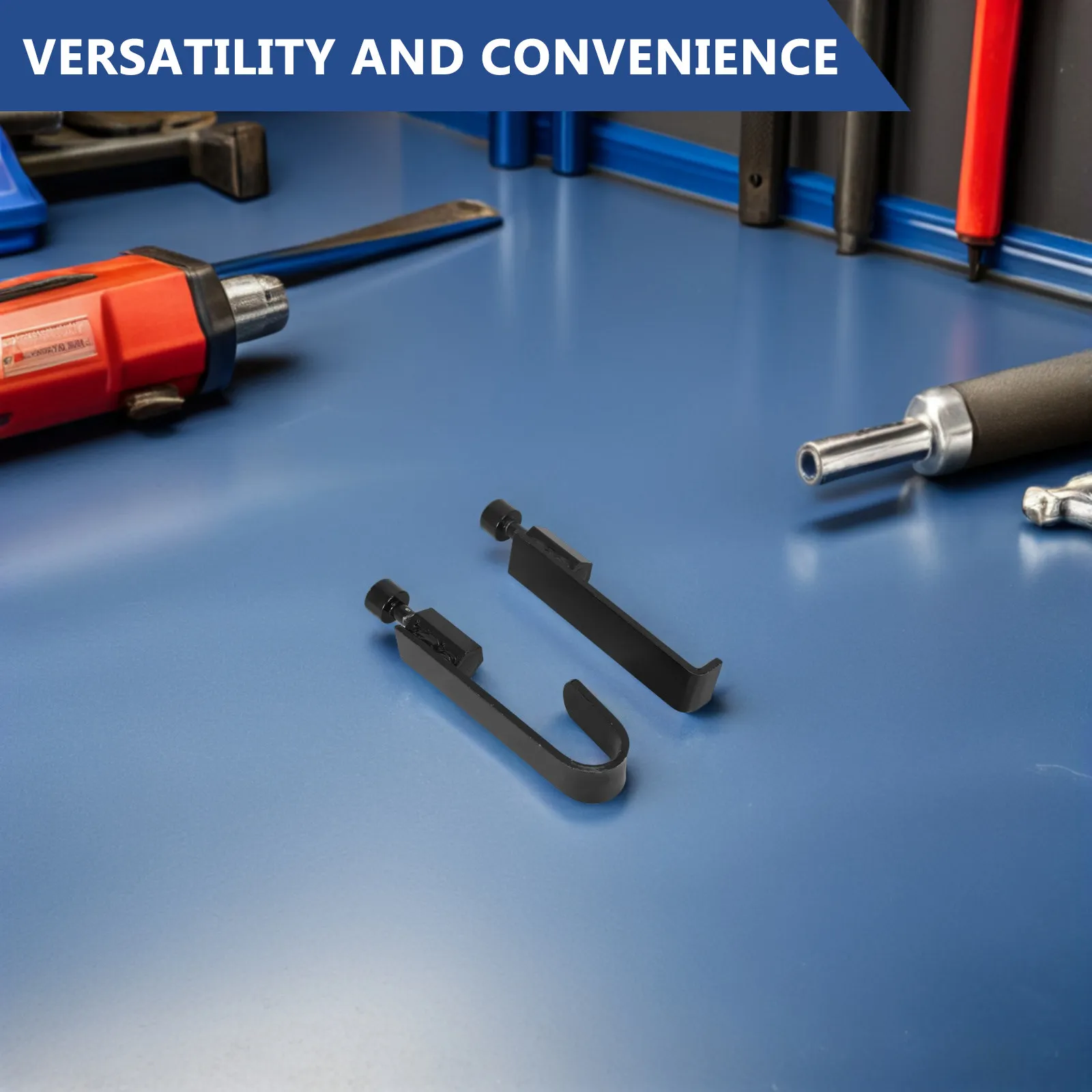 2Pcs Automotive Tool Puller Precision Hooks Heavy Duty Slide Hammer Attachments Door Edge Wheel Arch Dent