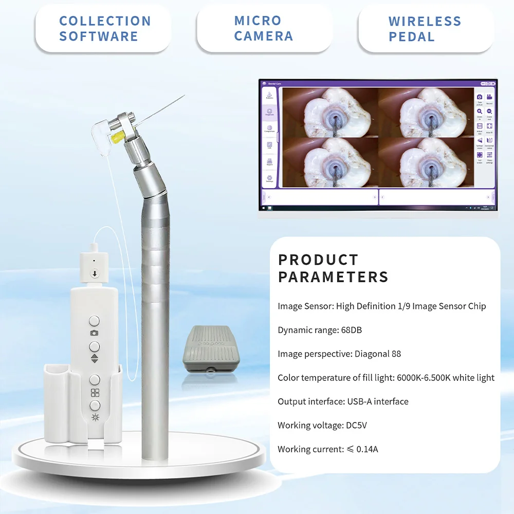 

Dental Root canal Viewing Instrument Micro Mini Camera with Pedal for Dental Clinic Dental Equipment tool