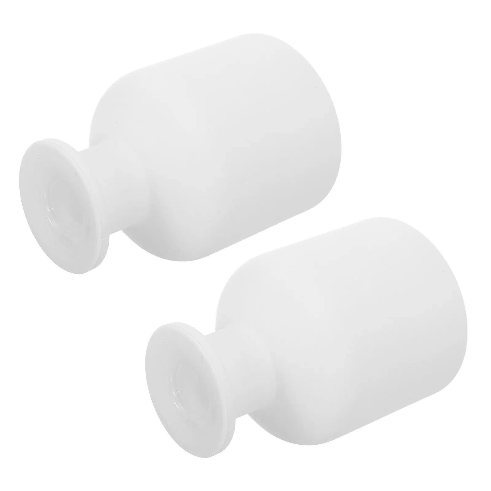 2Pcs 150Ml Refillable Glass Aromatherapy Bottles Round Diffuser Jar Empty Essential Oil Diffuser for Bedroom Living Room Office