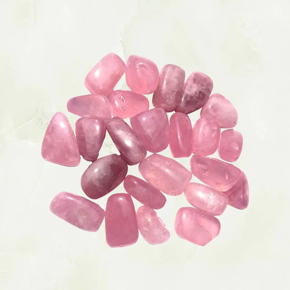 

Pink Crystal Gravel for Aquarium Fish Tank Decor DIY Tumbled Gravel Craft Gardening Safe Love Crystal Stones