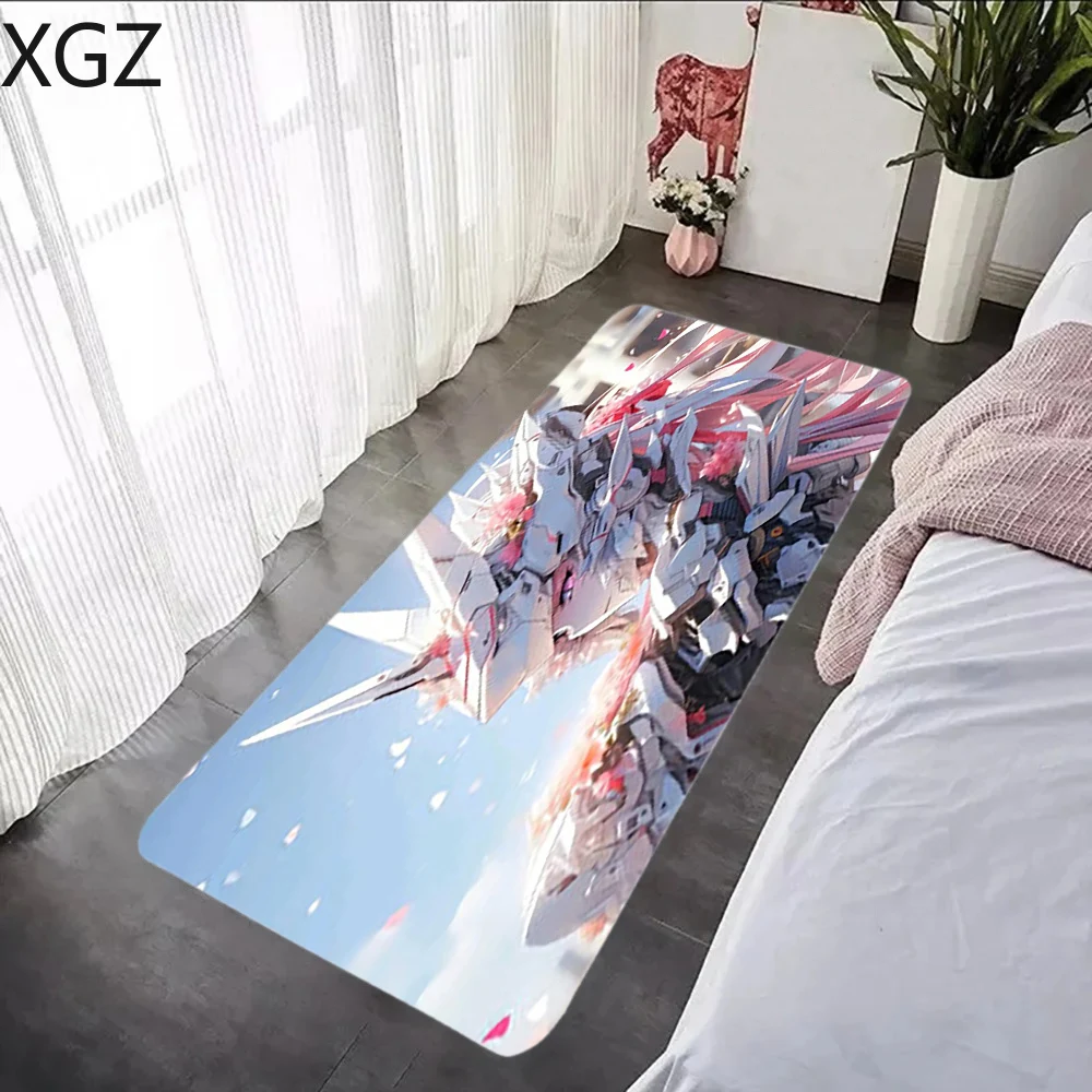 Mecha girl pattern carpet living room decoration home bedroom bedside foot mat kitchen bathroom non-slip anti-wrinkle floor mat