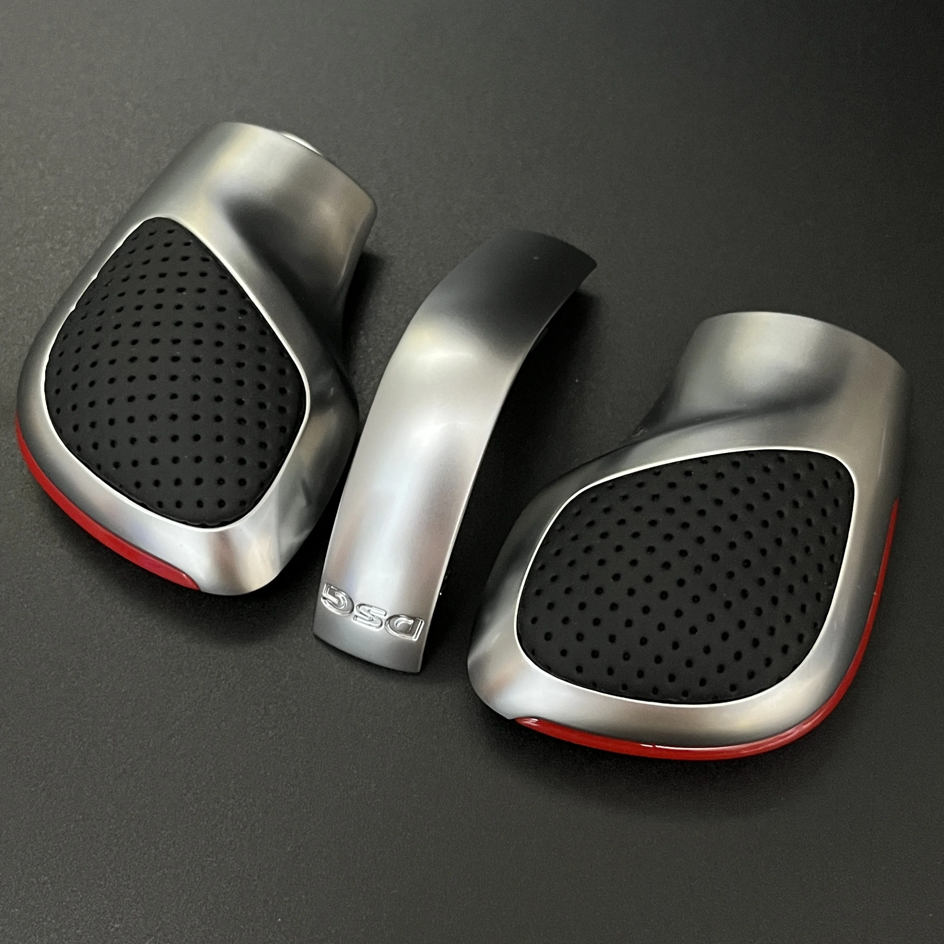 Chrom mit Carbon Schaltknauf-Seitenabdeckung DSG-Emblem für VW Golf 6 7 R GTI Passat B7 B8 CC R20 Jetta MK6 – Detail 5