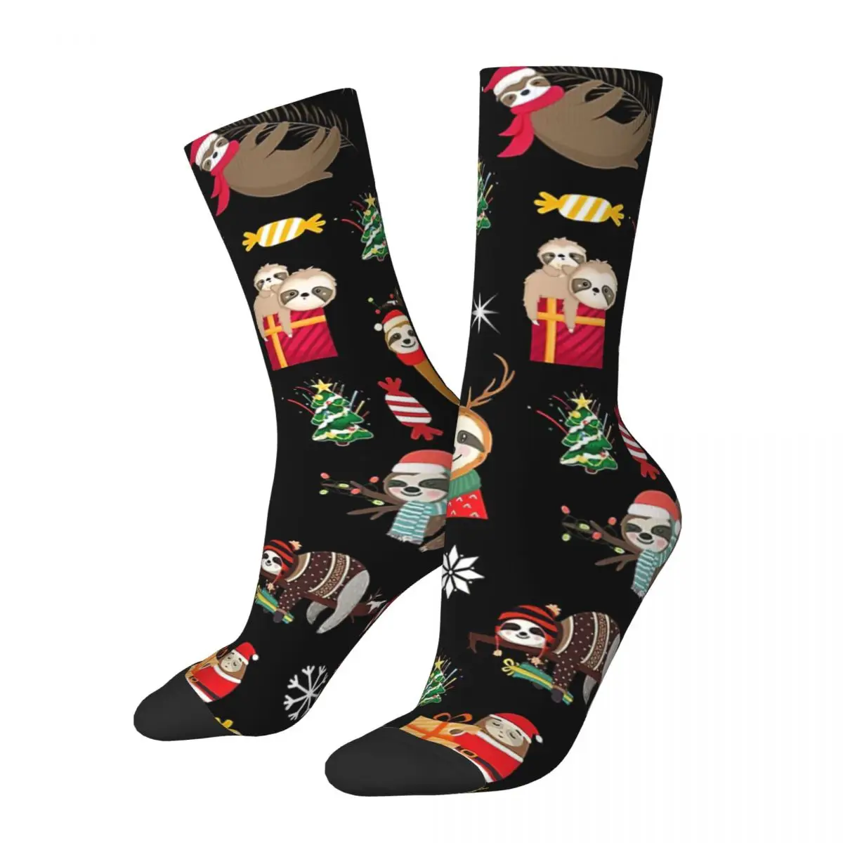 Sloth Christmas Adult Socks,Unisex socks,men Socks women Socks