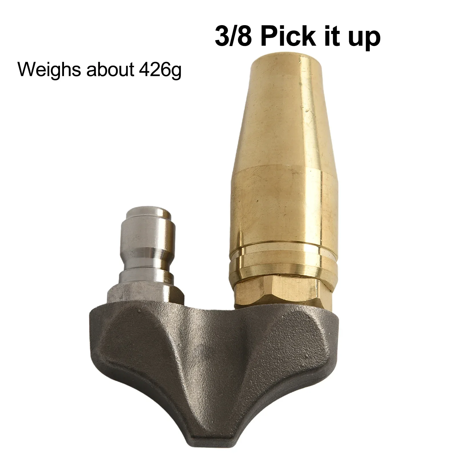 

Quick Coupling Duct Cleaning Nozzle for Effective Removal of Debris in Residential and Commercial Duct Systems