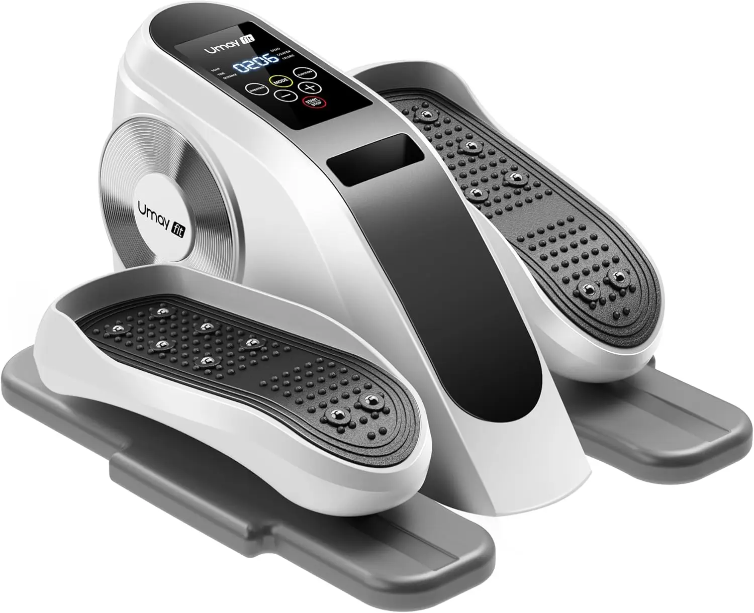 

Эллиптический тренажер для фитнеса под столом, 12-уровневый мини-тренажер для ног с эллипсом для домашних пожилых людей, вперед и назад