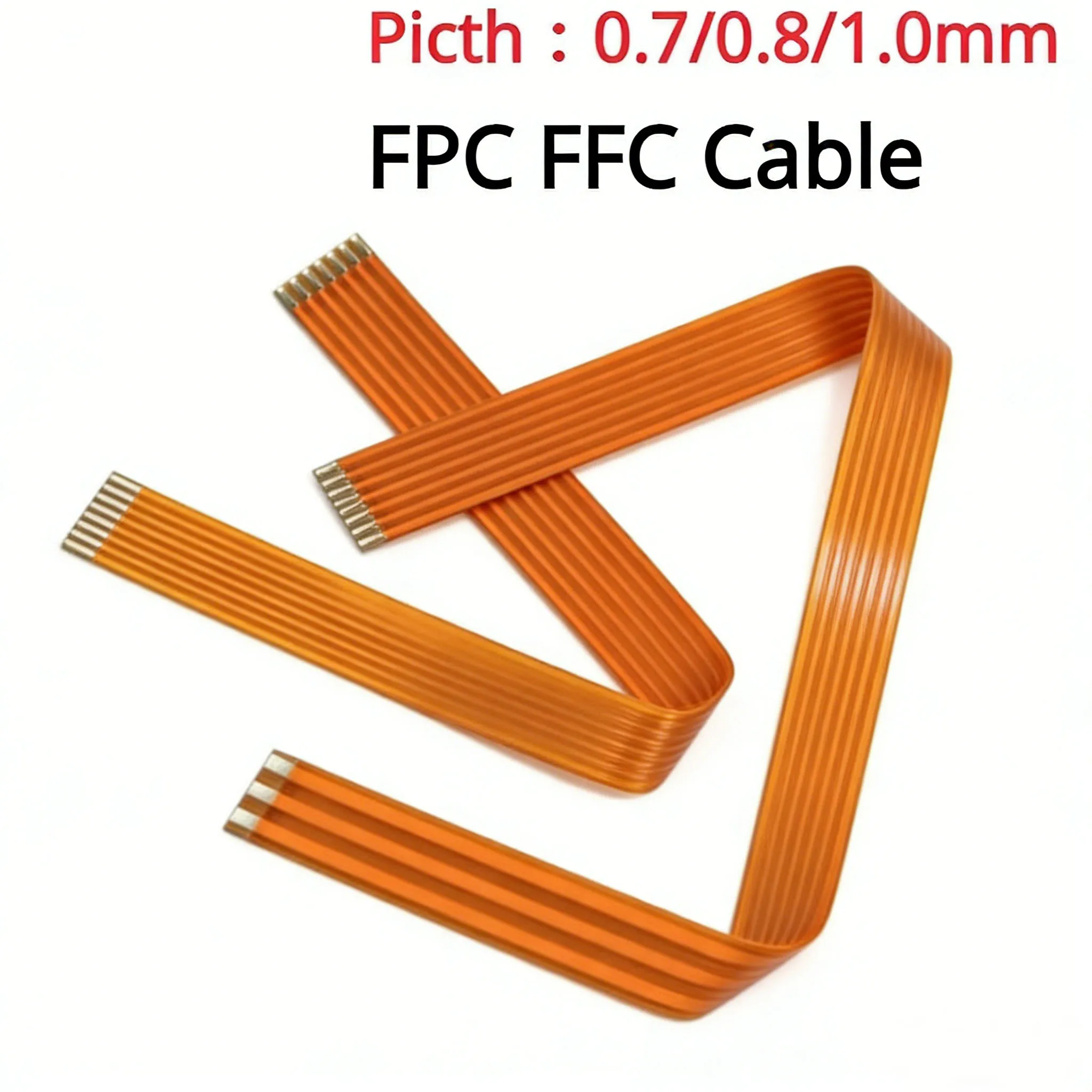 1pcs/lot Fpc Ffc Cable Pcb Wire Connector 1.0mm Pitch 3 4 5 6 7 8 9 10 12 16 18 20 22 24 30 36 40 Pin