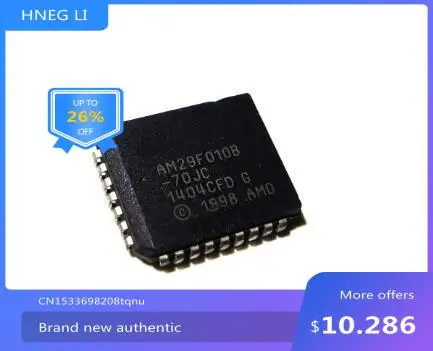 

10 pcs AM29F010B-70JCTR AM29F010B-70JC AM29F010B-70 AM29F010B AM29F010 PLCC32