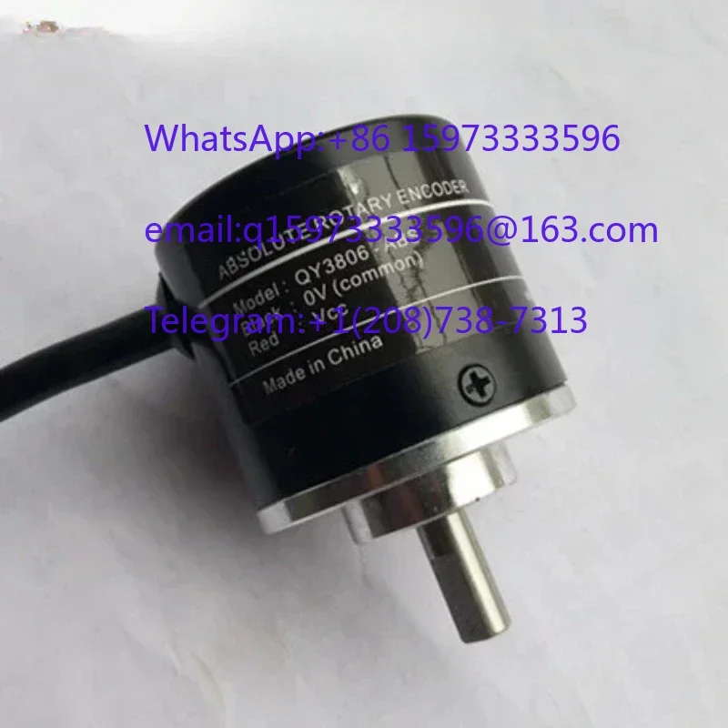 Single Turn Magnetic Absolute Rotary Encoder with SSI and RS485 Output High Precision 15/16 Bit for Industrial Automation Appli