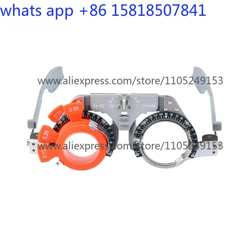 Glasses titanium alloy optometry frame, test frame, try-on frame, adjustable pupil distance