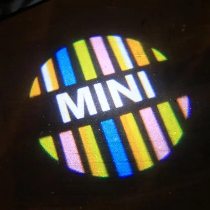 

2/4pieces Led Lamp Countryman For BMW Mini Cooper Works R55 R56 R57 F54 F55 F56 Car Door Projector Welcome Light Car Accessories