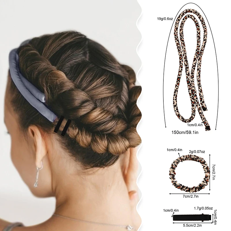 Haste de ondulação sem calor, faixa de cabeça sem rolos de calor para dormir durante a noite, hastes flexíveis macias, multicoloridas, modelador de cabelo preguiçoso, ferramenta de estilo de cabelo