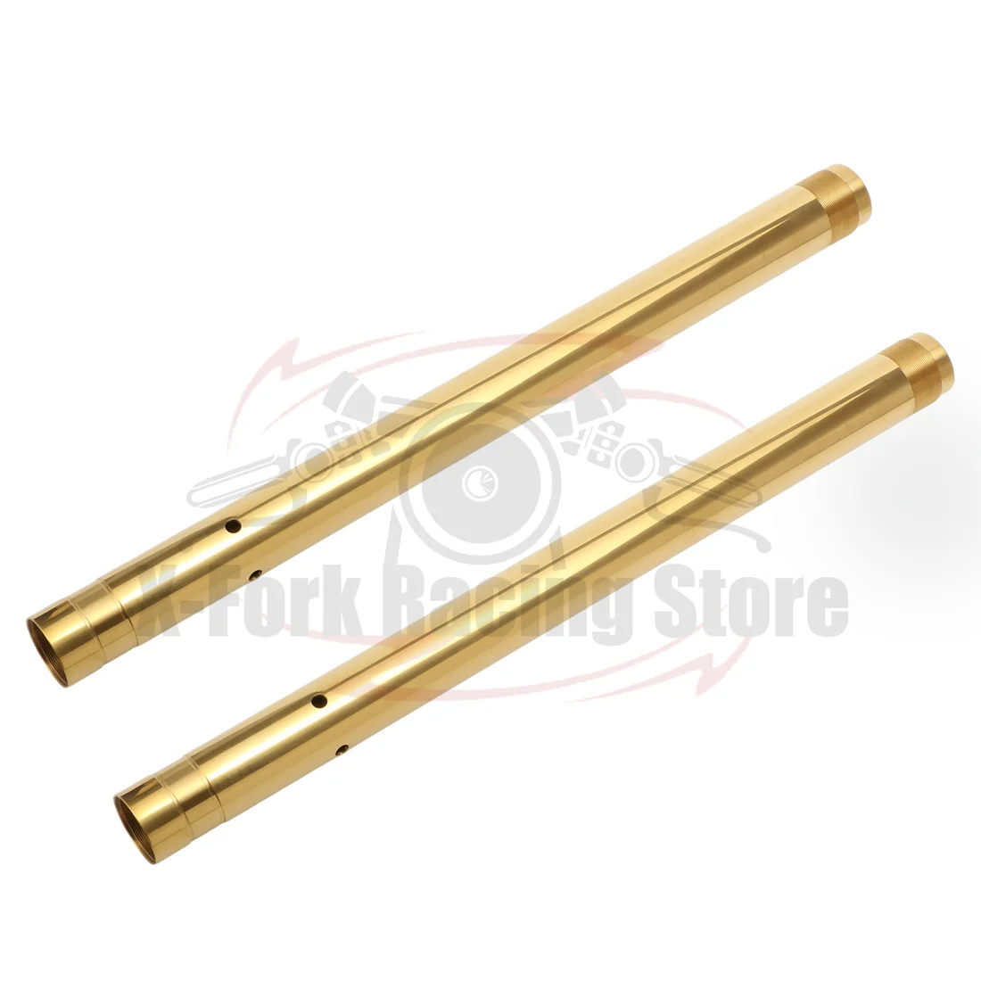 Front Fork Inner Tubes Pipes For TRIUMPH Street Triple 765 RS 2017-2019 41x530mm DLC Gold Brake Suspension Stanchion Fork Leg