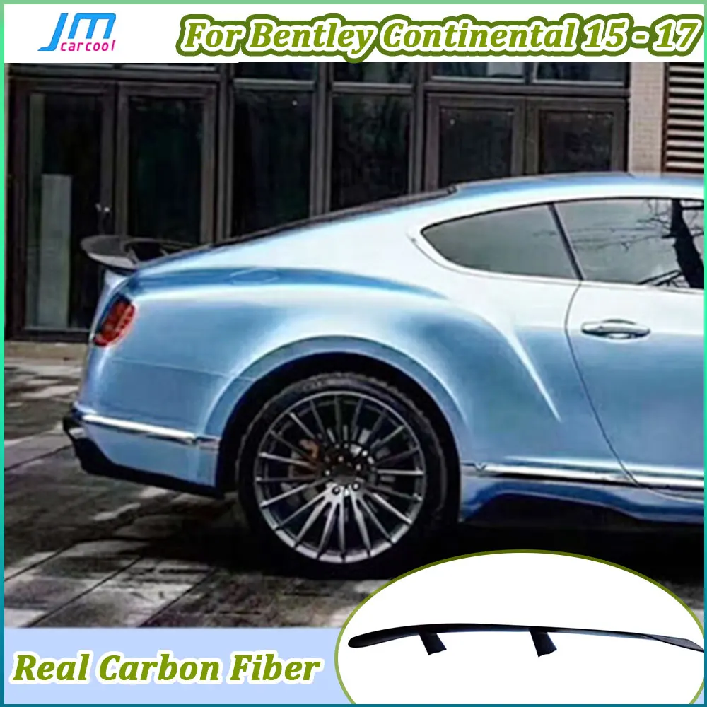

Carbon Fiber Rear Trunk Wing Spoiler for Bentley Continental 2015 2016 2017 Car Duckbill Rear Trunk Tail Spoiler FRP