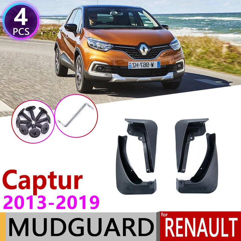 

for Renault Captur Samsung QM3 2013~2019 Mudflap Fender Mudguard Mud Flaps Guard Splash Accessories 2014 2015 2016 2017 2018