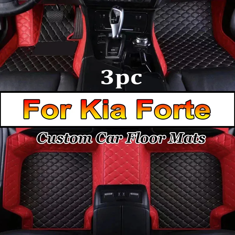 

Car Floor Mats For Kia Forte 2009 2010 2011 2012 2013 2014 2015 2016 2017 Custom Foot Pads Carpet Cover Interior Accessories