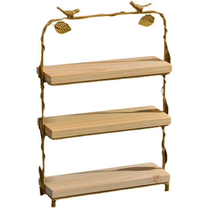 

Ornament cake rack afternoon tea snack wooden tray cold meal table wedding dessert table display rack decorative props