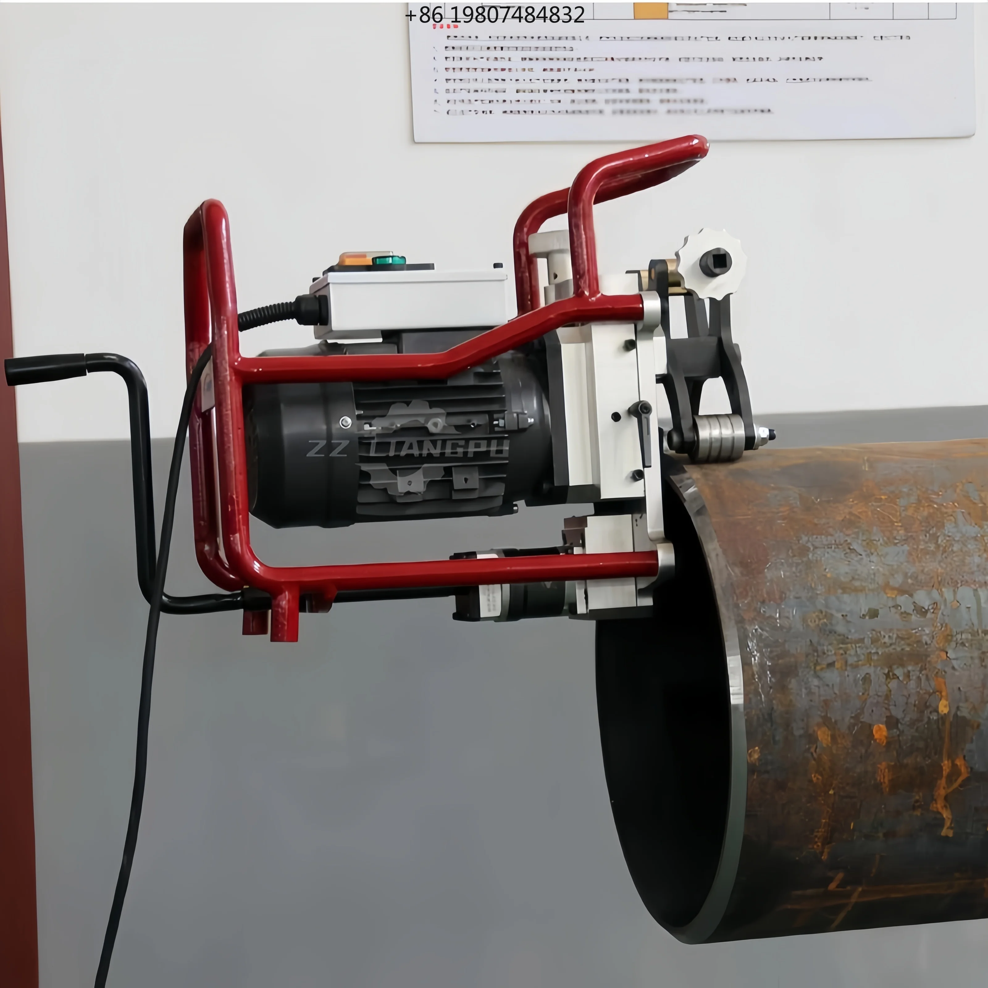 Multifunctional Automatic PVC & Stainless Steel Cold Pipe Beveling Machines Tool, Factory Price and High Precision