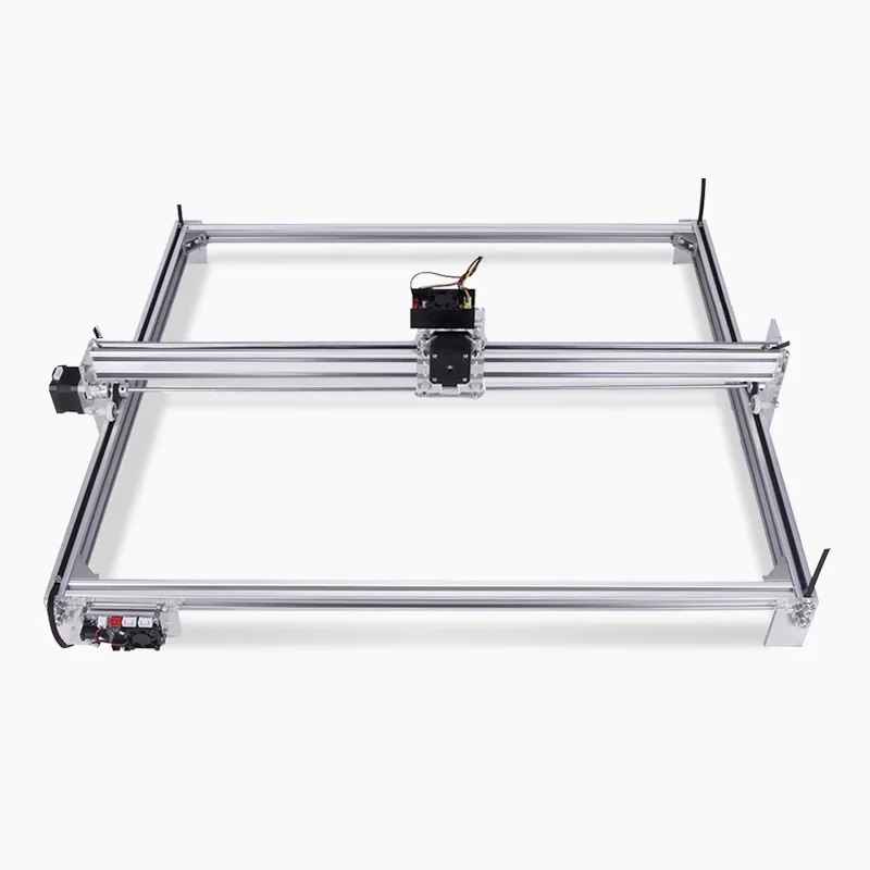 DIY KIT Телефон Автономный лазерный гравер по дереву с ЧПУ Длинный стол с коротким фокусом Стол для работы по дереву 20 Вт Гравировальный станок для резки
