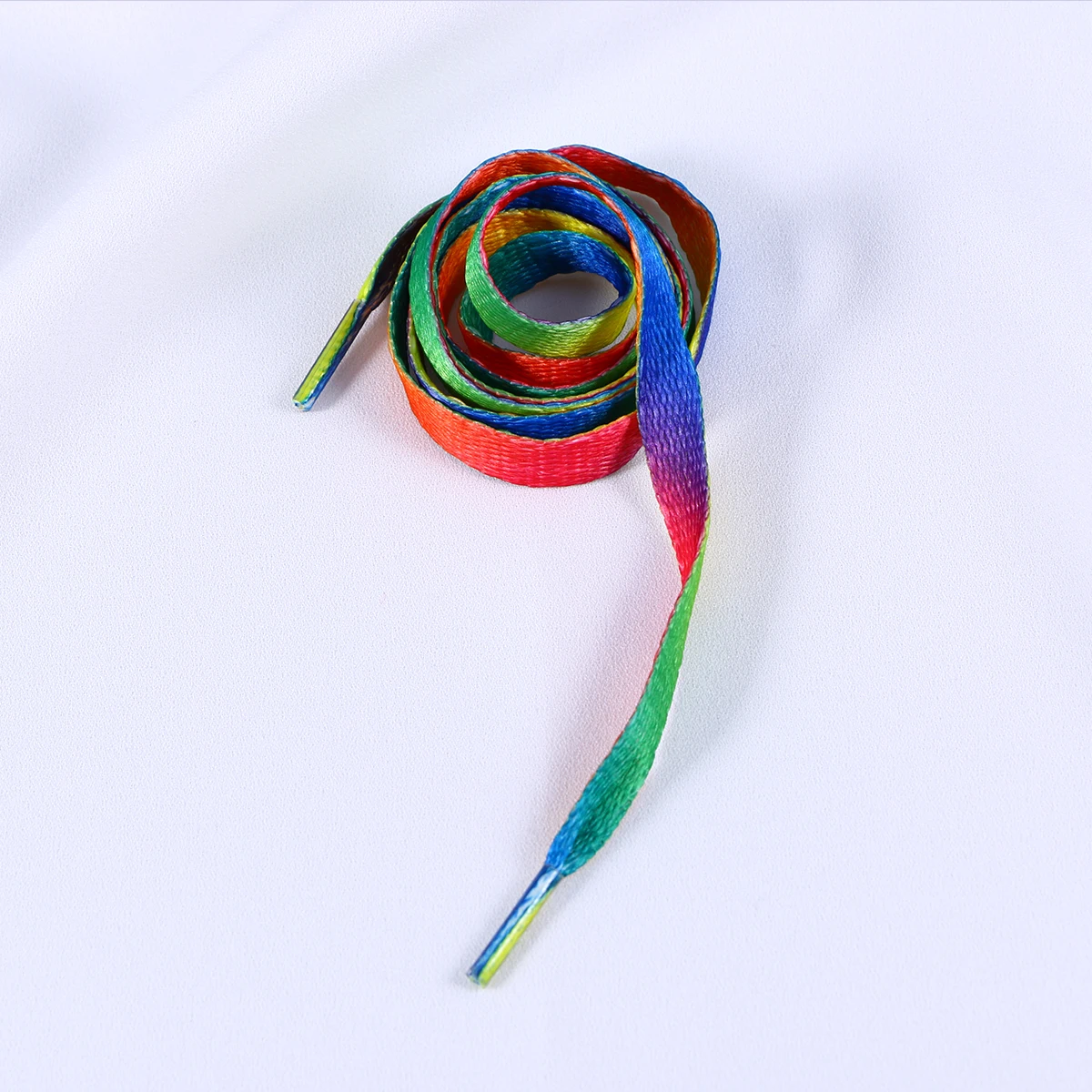 

Rainbow Color Shoe Laces Shoelaces Polyester for Sneakers Sports Shoes Canvas DIY Projects Bright Color