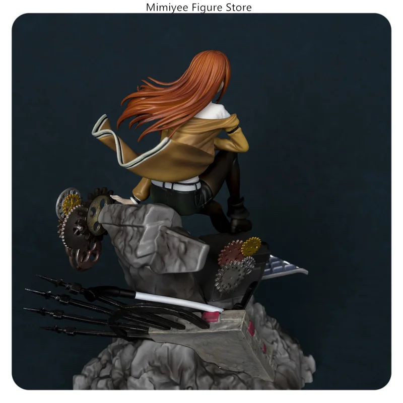 25.5cm Steins;Gate Makise Kurisu Anime Assistant thème de laboratoire à collectionner PVC Figure Statue décoration de bureau cadeau ​