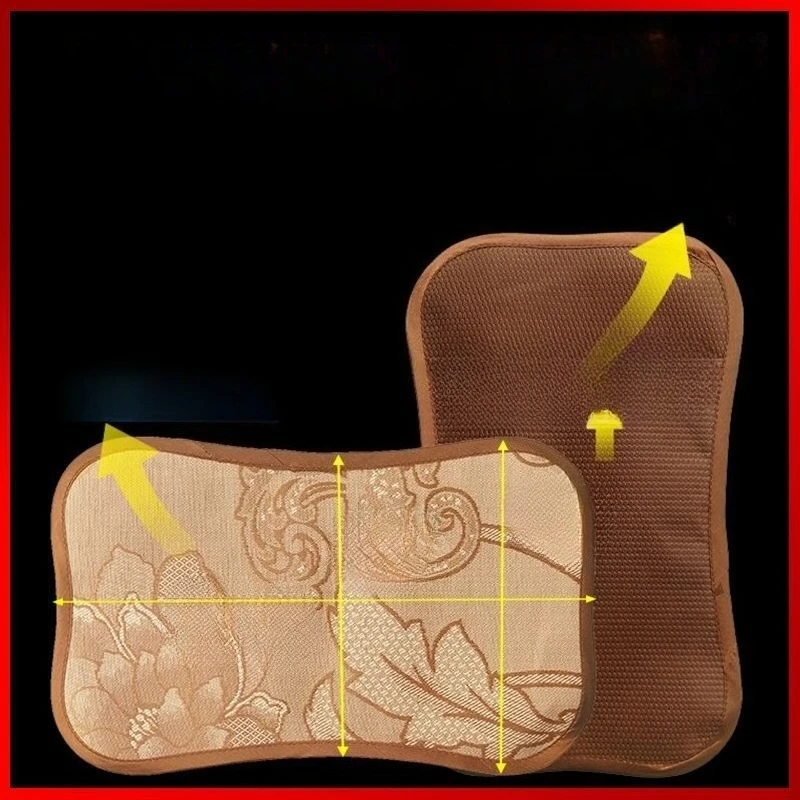 Funda de almohada estera de verano funda de almohada látex seda de hielo estera de almohada de vid fría