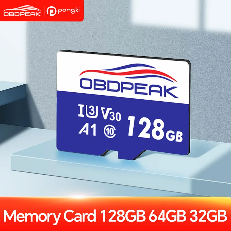 SD Memory Card TF/SDCard 32GB 64GB 120M/S Microsd For OBDPEAK Dash Cam Car Camera Car DVR/Phone