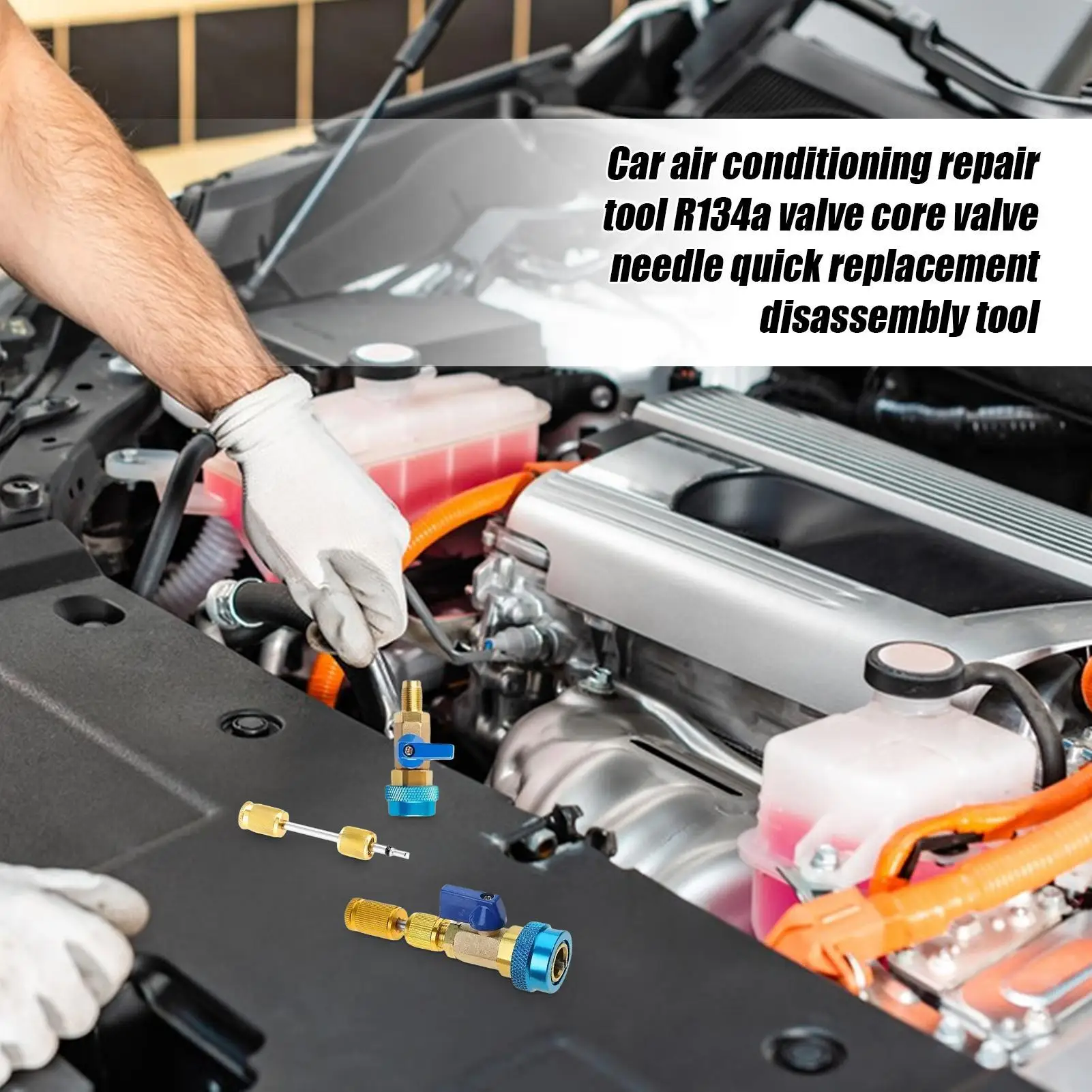 

Инструмент для удаления сердечника клапана переменного тока, многофункциональный инструмент для удаления сердечника клапана, автомобильные аксессуары, комплект для ремонта гаджета для автомобильной системы