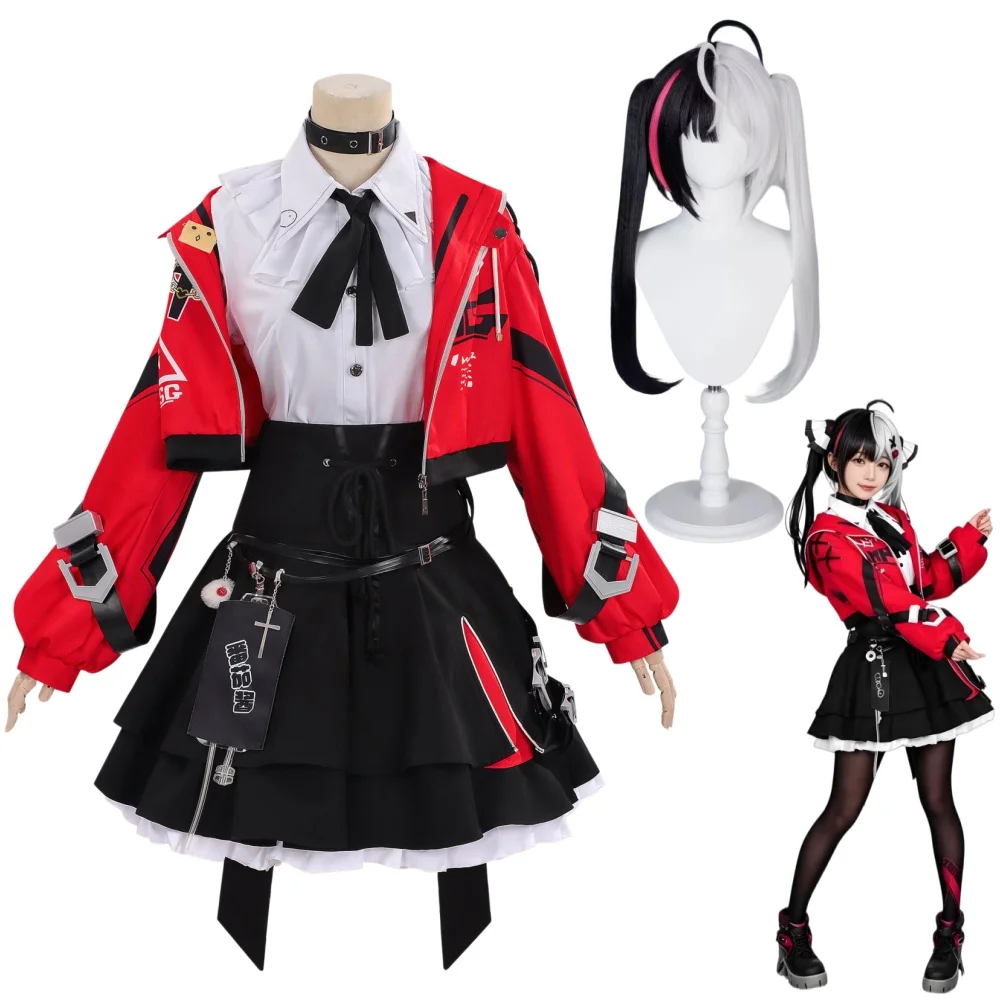 Game Neverness To Everness Lacrimosa Cosplay Costume Full Set NTE Lacrimosa Cos…