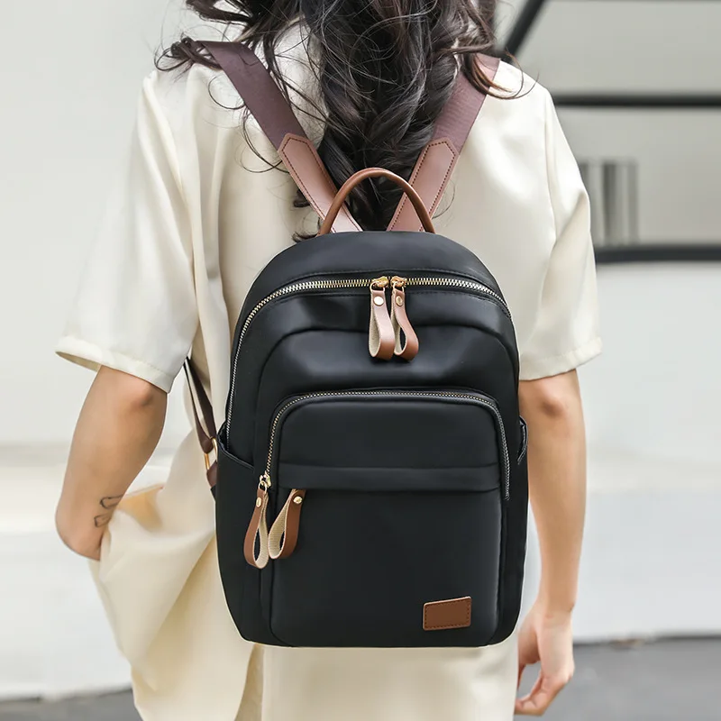 

Backpack for Women Trendy Kids Backpacks for Boy Fashionable Oxford School Bag Versatile Lightweight Travel Bags Mochilas Mujer