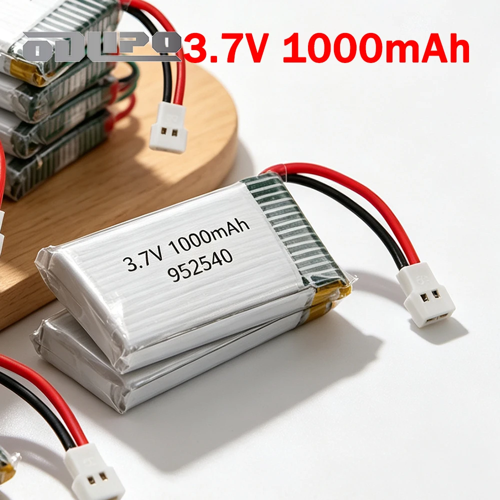 1000mAh 952540 Lipo 3.7v Rechargeable Battery For Syma X5, X5C, X5SC, X5SW, TK M68 MJX X705C SG600 Rc Quadcopter RC Drone