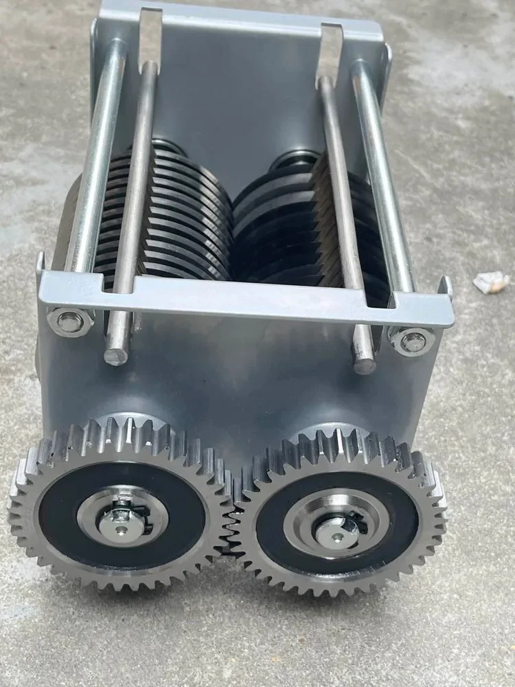 Trancheuse à viande électrique professionnelle en acier inoxydable, lames de 2,5/3,5/5/7/10/15 mm