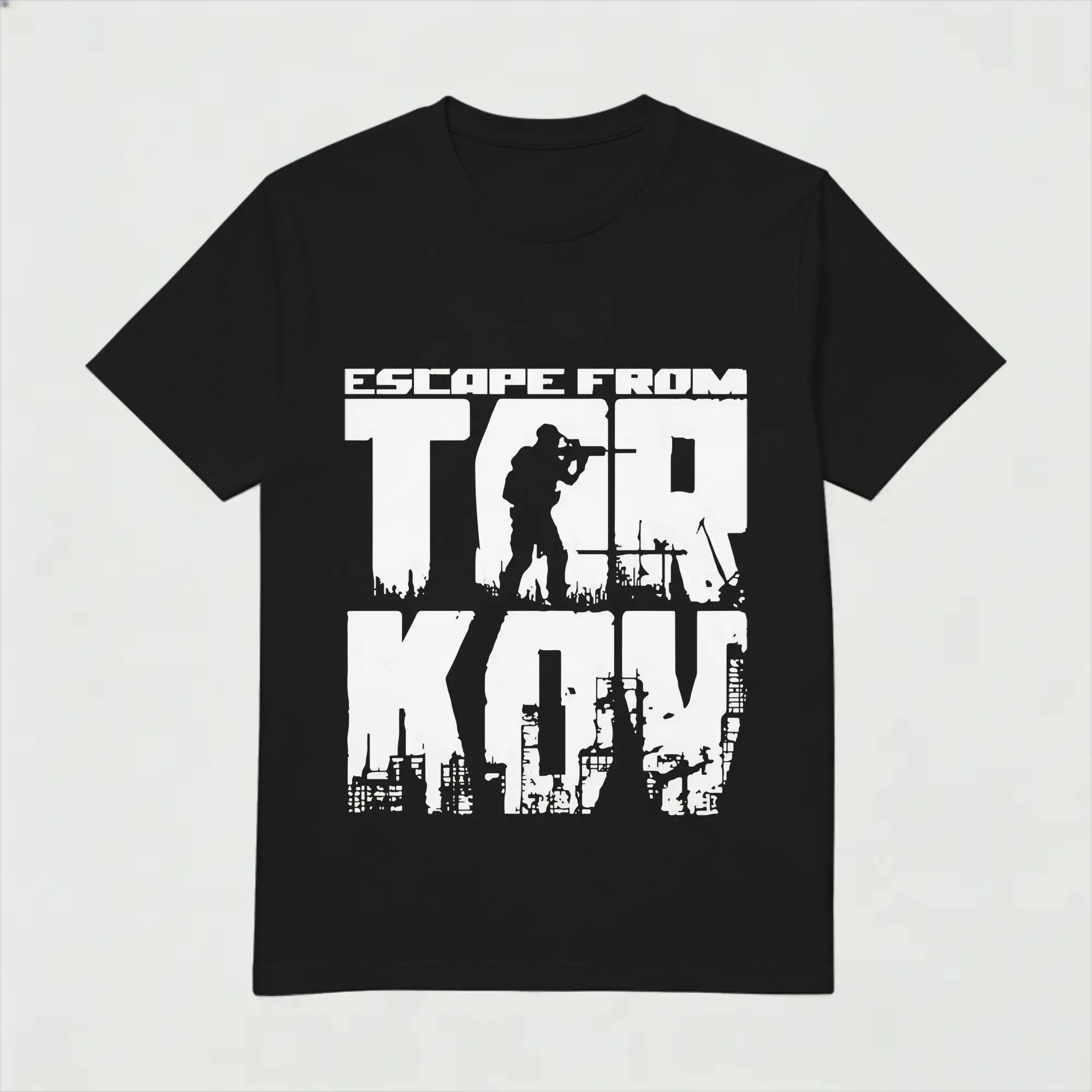 Scav Run Men's T Shirt  Escape from Tarkovs   Novelty Tees Short Sleeve O Neck T-Shirts Cotton Plus Size Tops