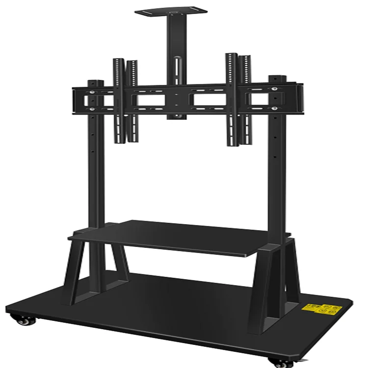 

2100 Plasma New Design TV Trolley Stand Furniture Bracket TV Display Stand Mobile Cart for 80-120 Inch TV
