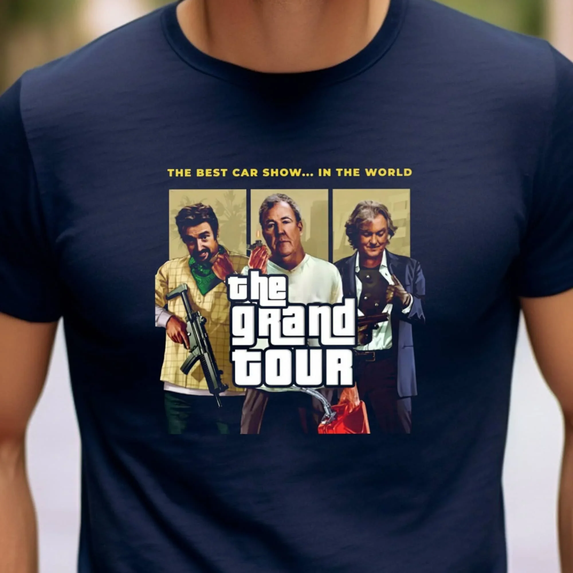 T Shirt The Grand Tour GTA Merchandise for Holiday Father's Mother's Day